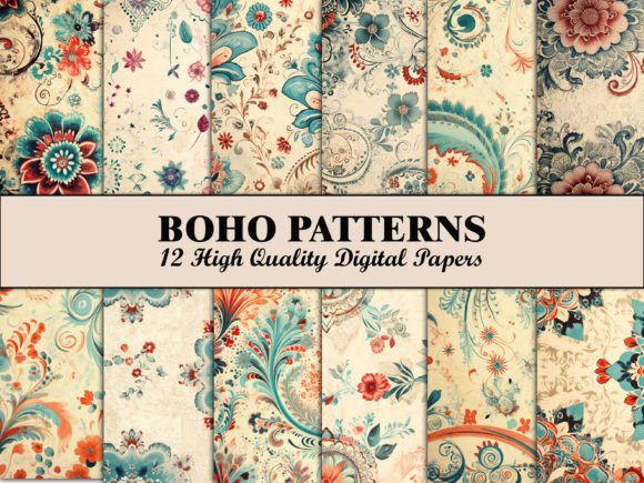 Download Boho Scrapbook Paper - Scrapbook paper Collection